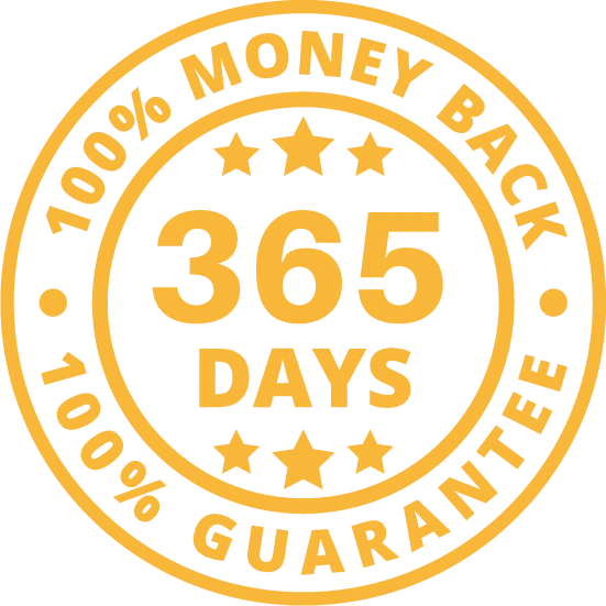 Money-back guarantee badge