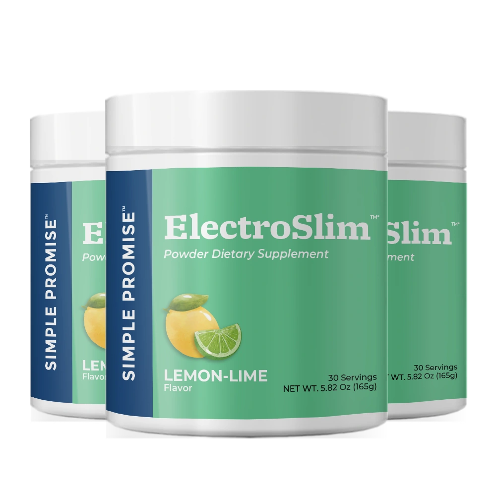 3 tubs of ElectroSlim powder
